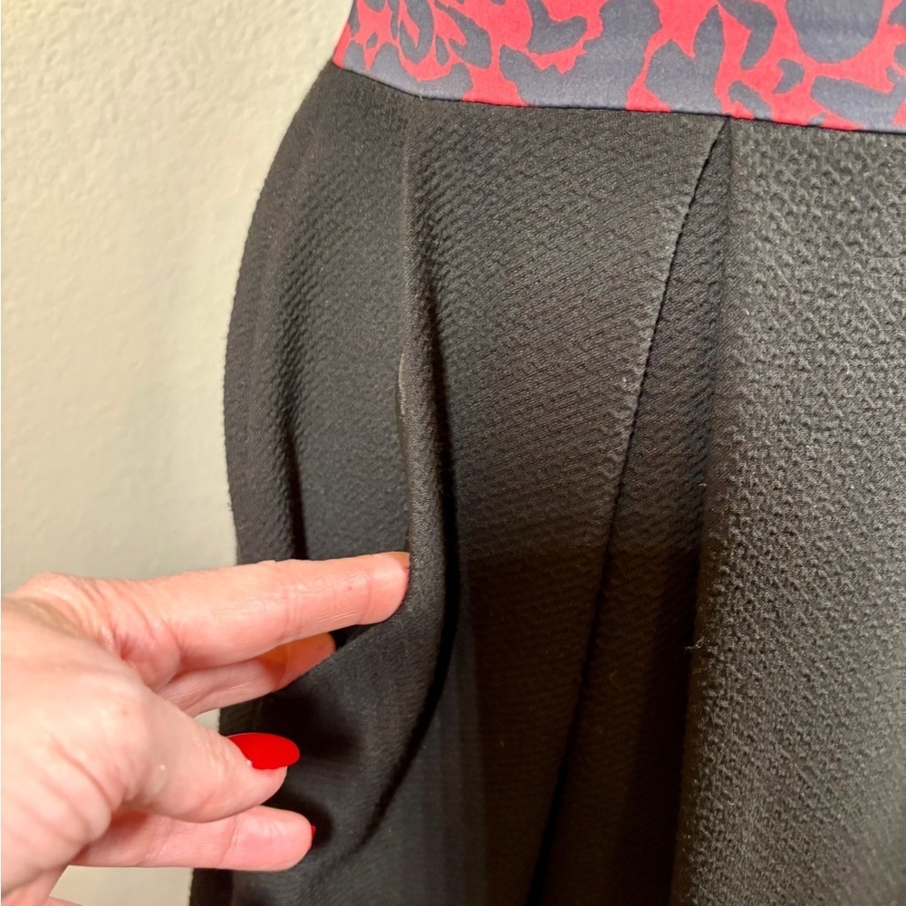 Karen Millen Black Short Sleeve Mini Dress Size 8 - Picture 6 of 12